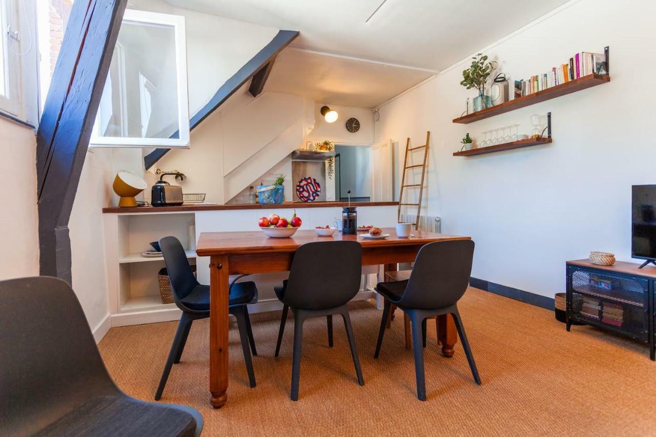 Greeter-Bel Appartement Au Pied Des Falaises D'Étretat Eksteriør billede